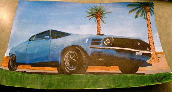 Mustang Drawing 2008